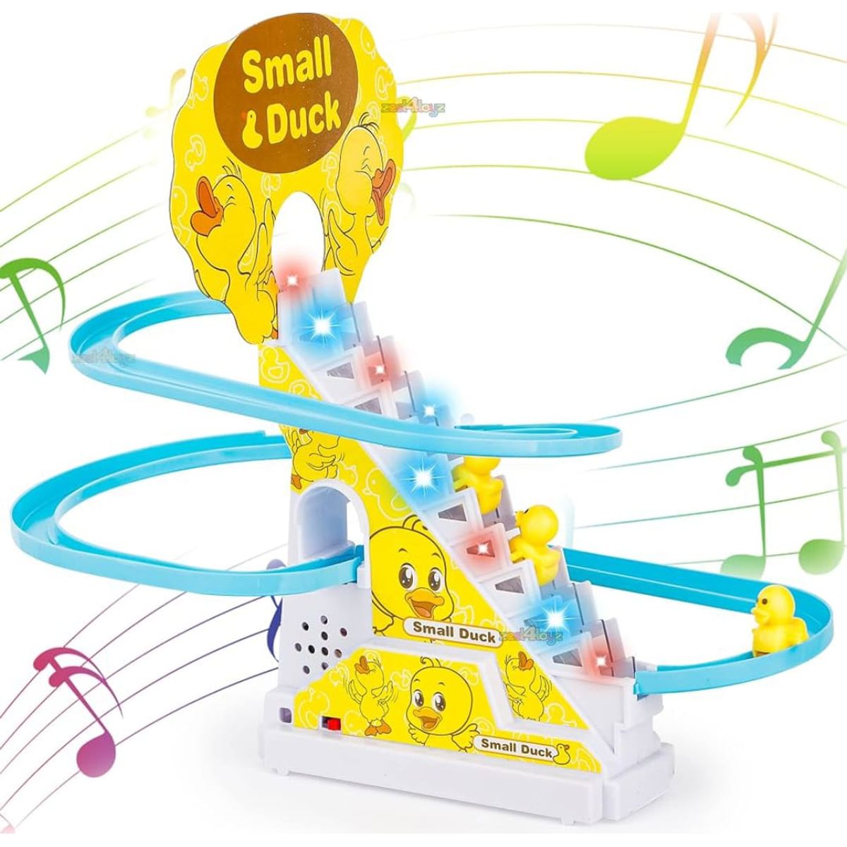 GENERICO - Pista de carrera de patos con luces y sonido juguetes niños