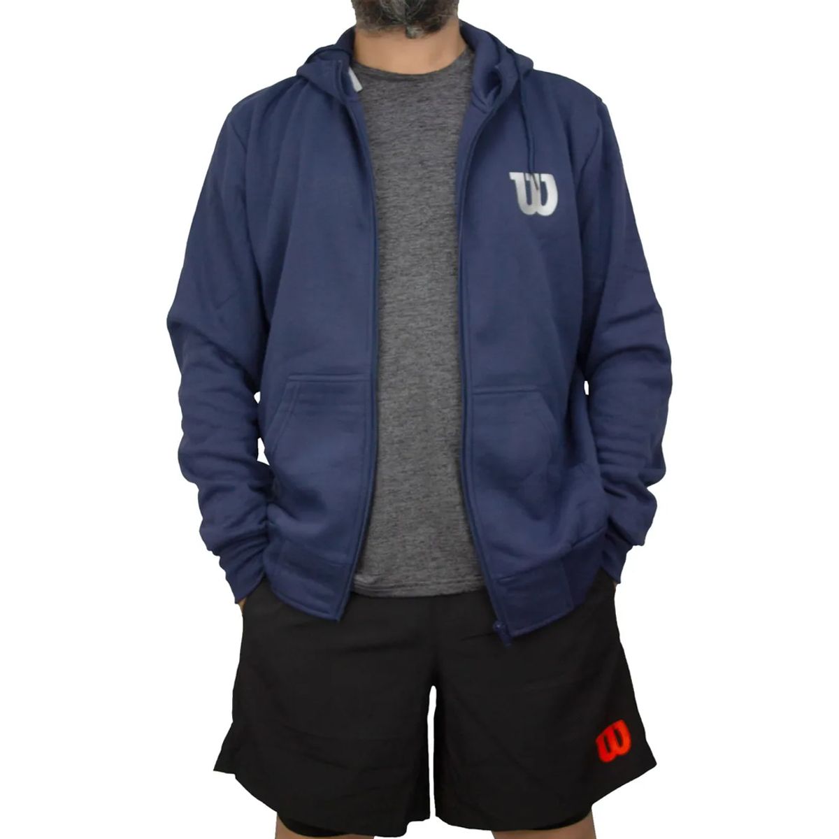 WILSON - Chaqueta Con Felpa Hombre Wilson 19119