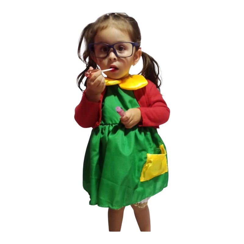 BRYKE - Cosplay Chilindrina niña del Chavo del Ocho Disfraz