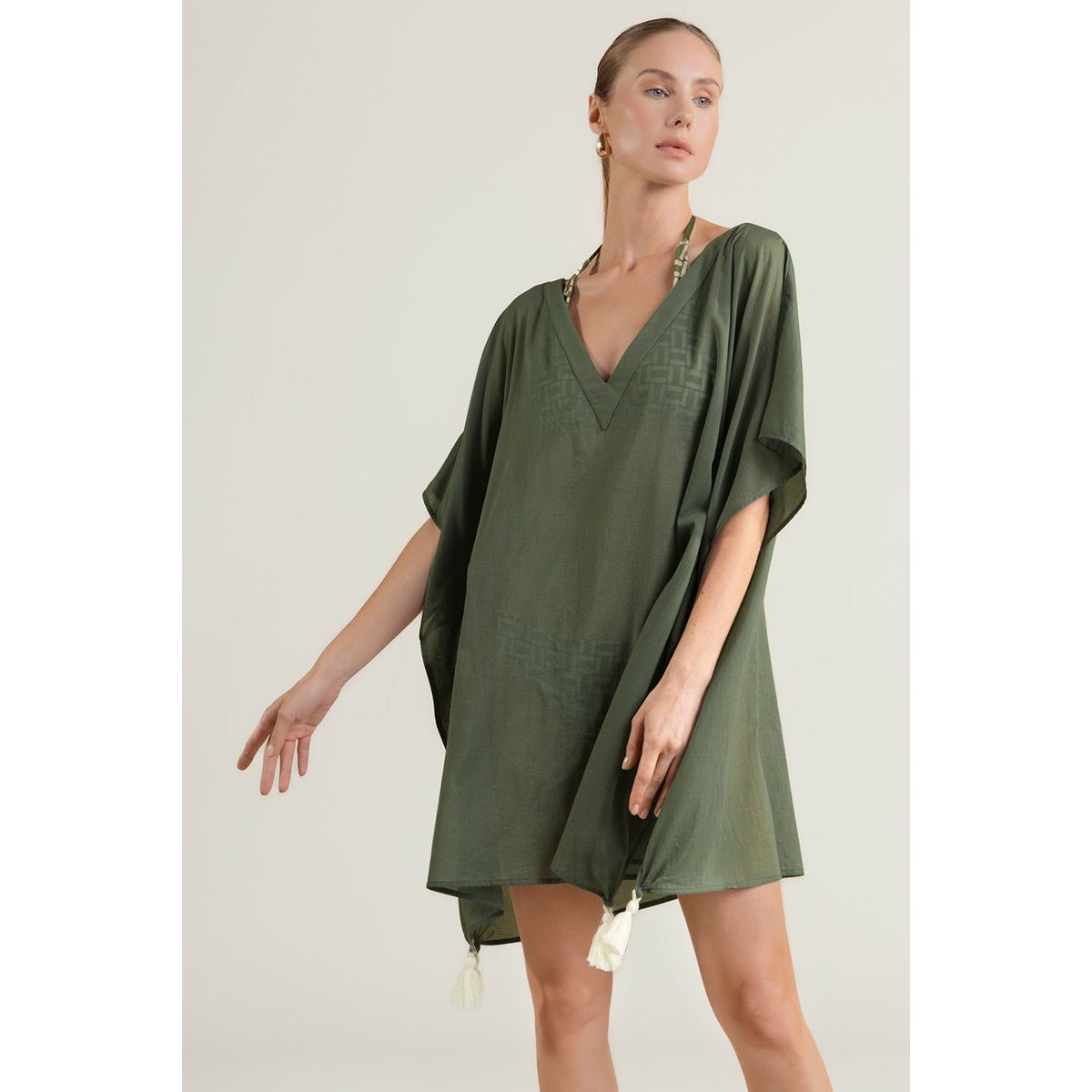 TOUCHE BALNEAIRE - Cover Up Corto de Playa Dama Marca Touche Balneaire Ref 0A47V53