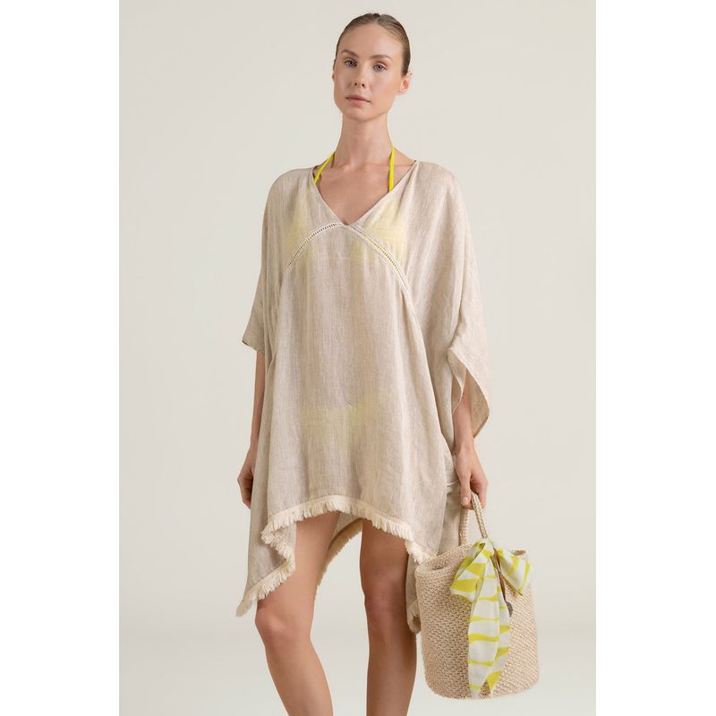 TOUCHE BALNEAIRE - Cover Up Corto de Playa Dama Marca Touche Balneaire Ref 0A48C53