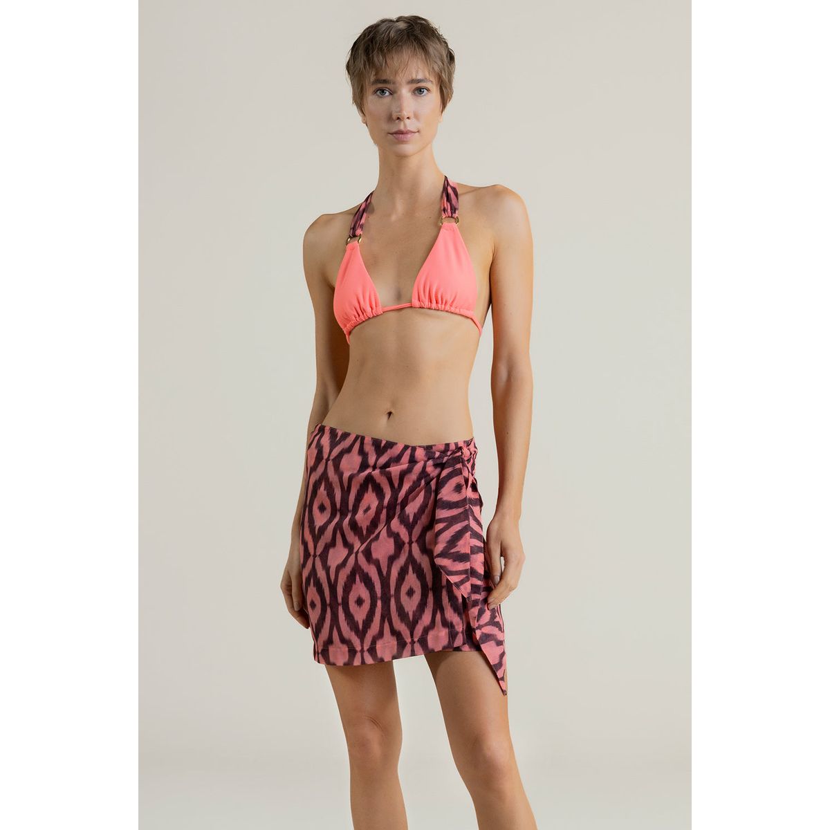 TOUCHE BALNEAIRE - Falda Pareo de Playa Dama Marca Touche Balneaire Ref 0F04053