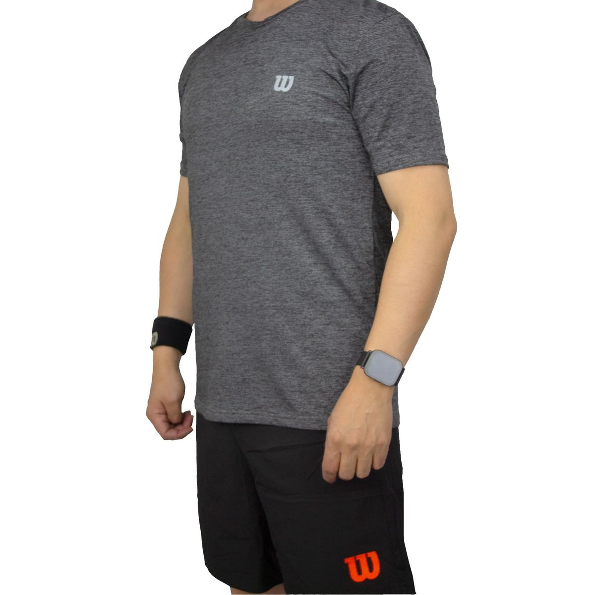 WILSON - Camiseta Jaspeada Manga Corta Hombre Wilson 71523