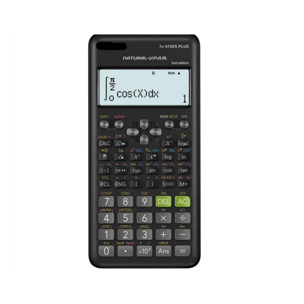 COLME TECHNOLOGY HOME - Calculadora Científica Fx-570es Plus 2da Edición Negra