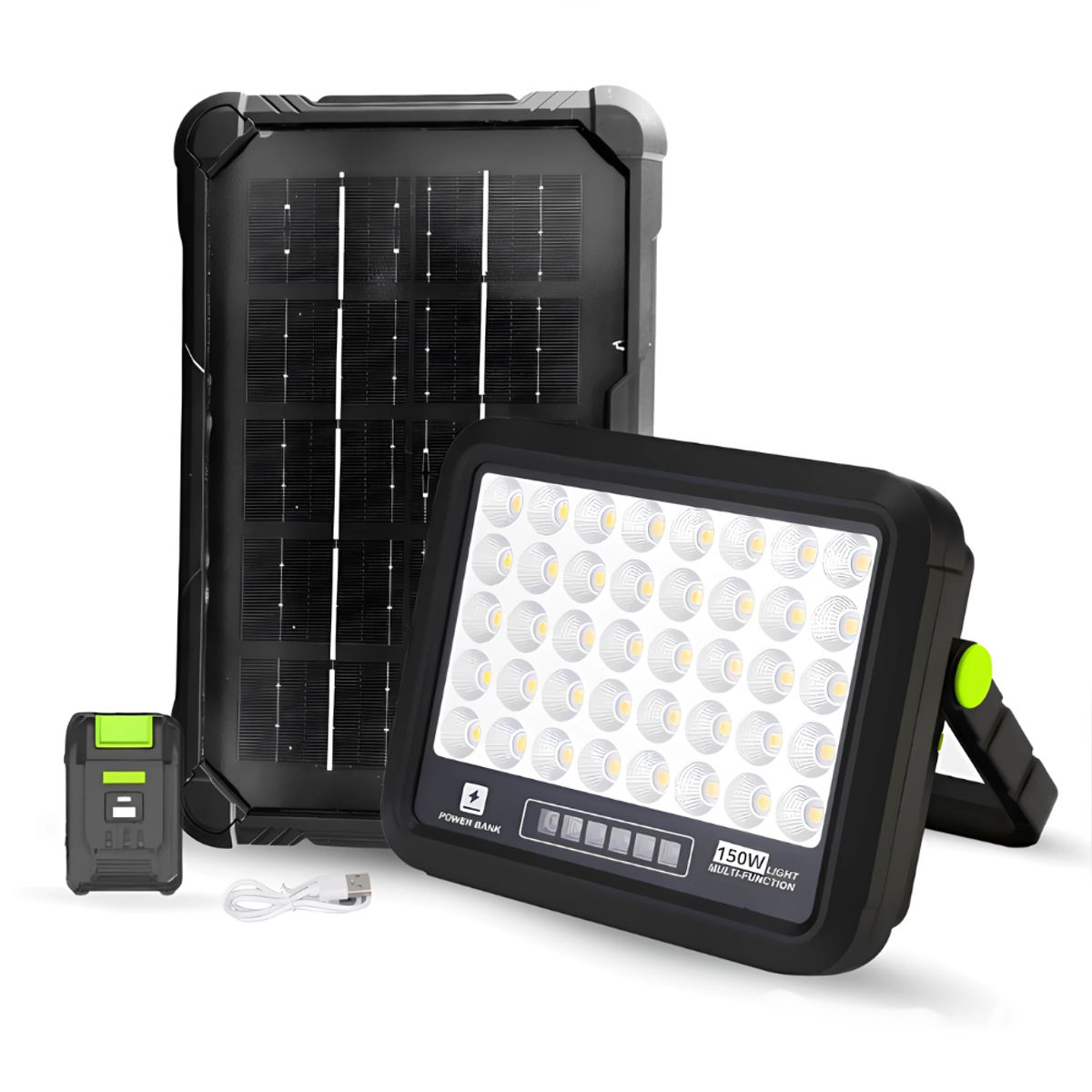 COLME TECHNOLOGY HOME - Gdsuper Reflector Solar Emergencia 150w Power Bank 4500mah