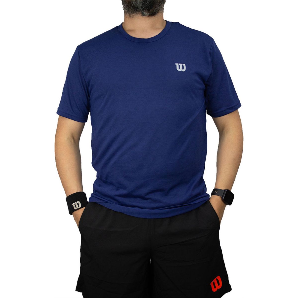 WILSON - Camiseta Manga Corta Wilson Hombre Polyspun 73169