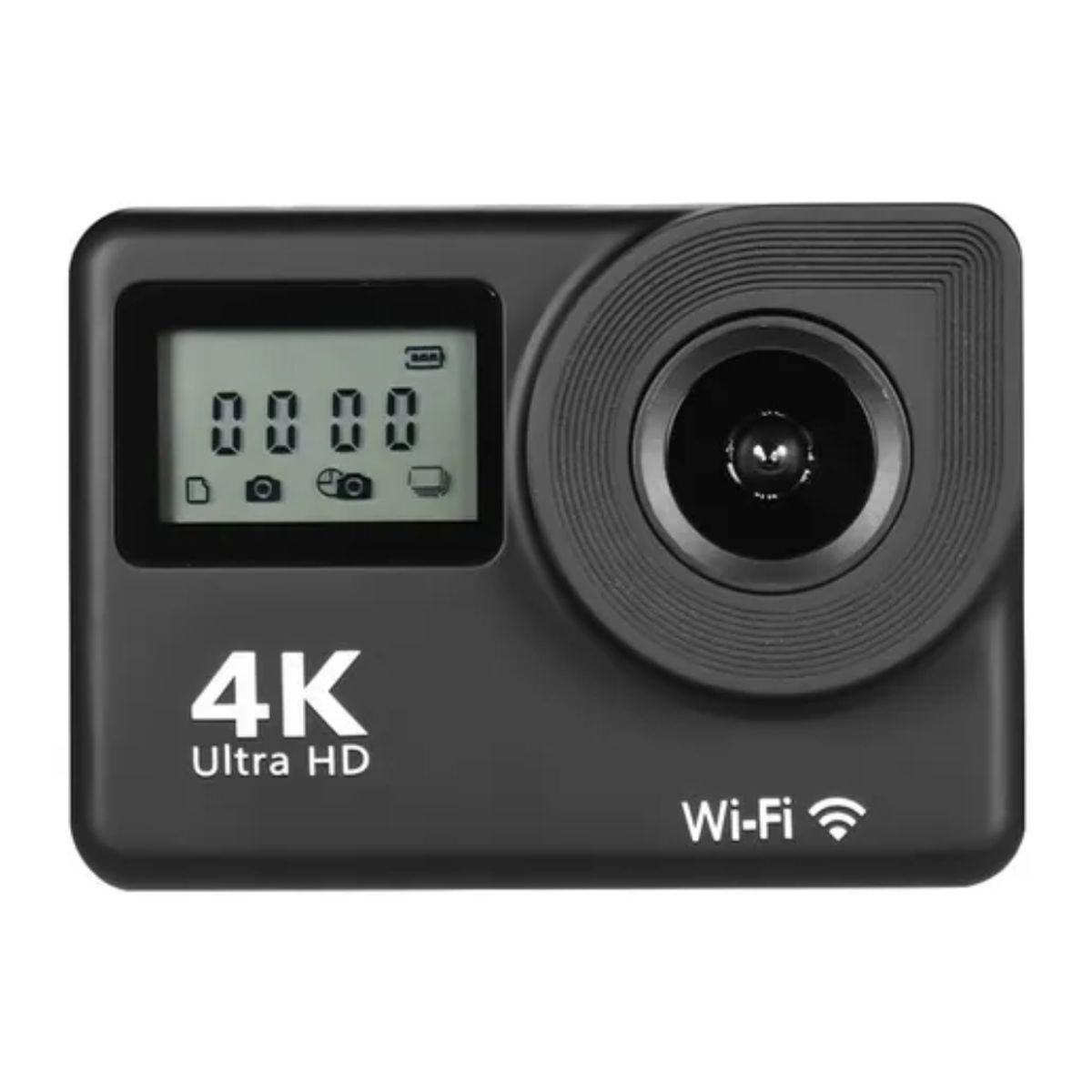 COLME TECHNOLOGY HOME - Cámara Deportiva Sumergible 30m Wifi 4K Ultra HD Dual LCD K2