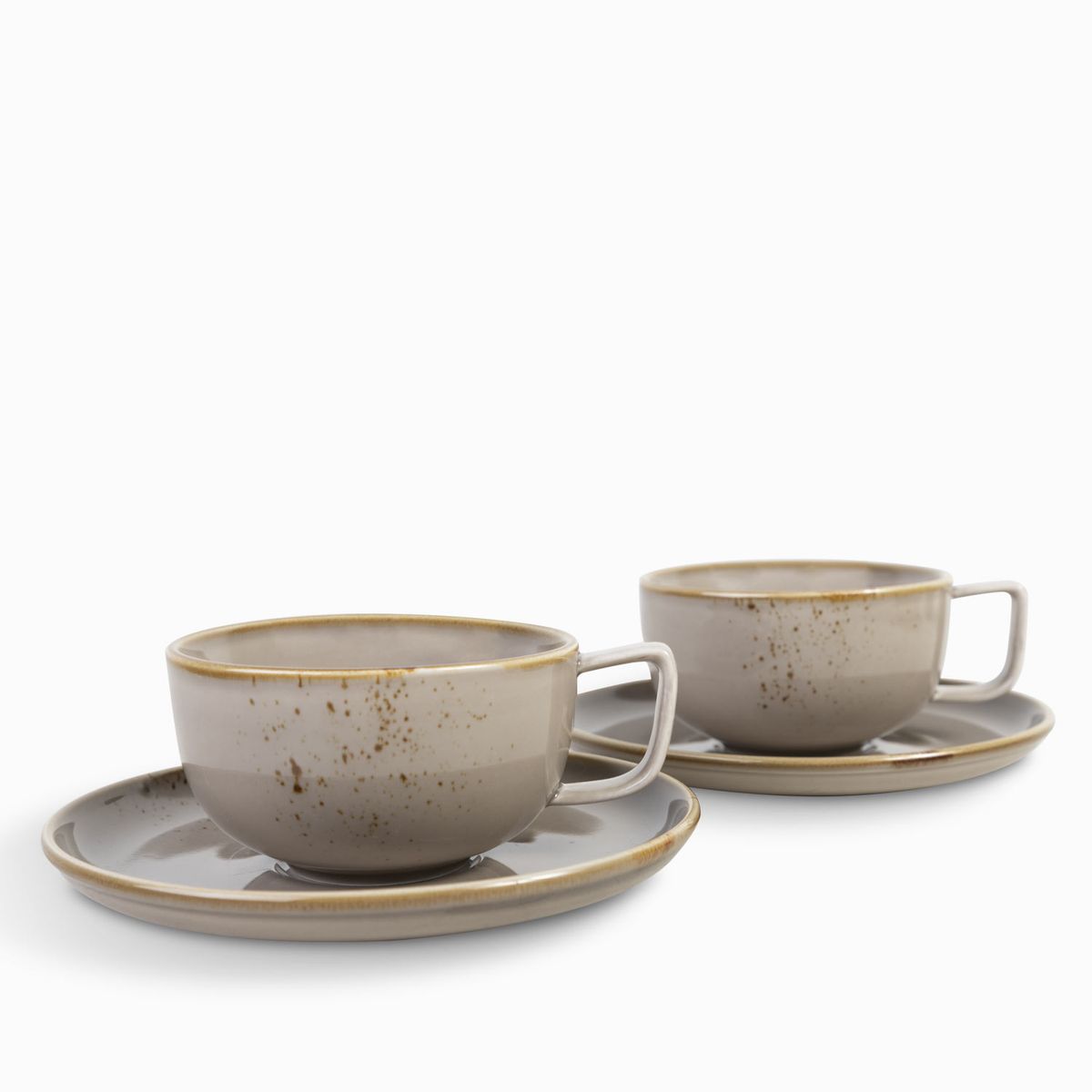 AMBIENTE GOURMET - Pocillo y plato siena setx4