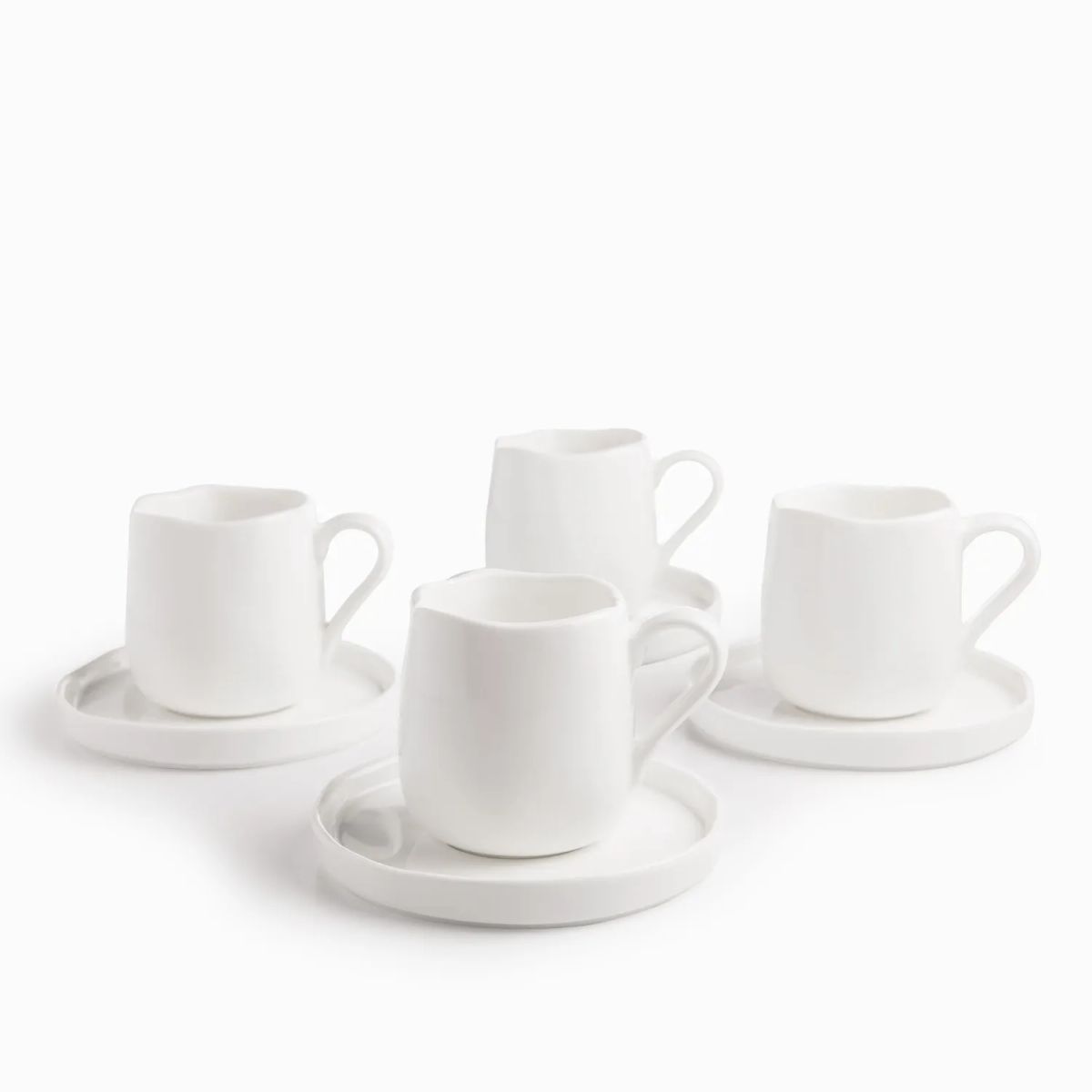 AMBIENTE GOURMET - Pocillo y plato Kioto 250ml set x4