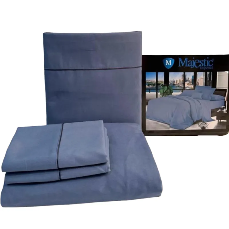 MAJESTIC IMPERIAL - Juego De Sabanas Majestic Cama Semidoble 200 Hilos, Súper Suave