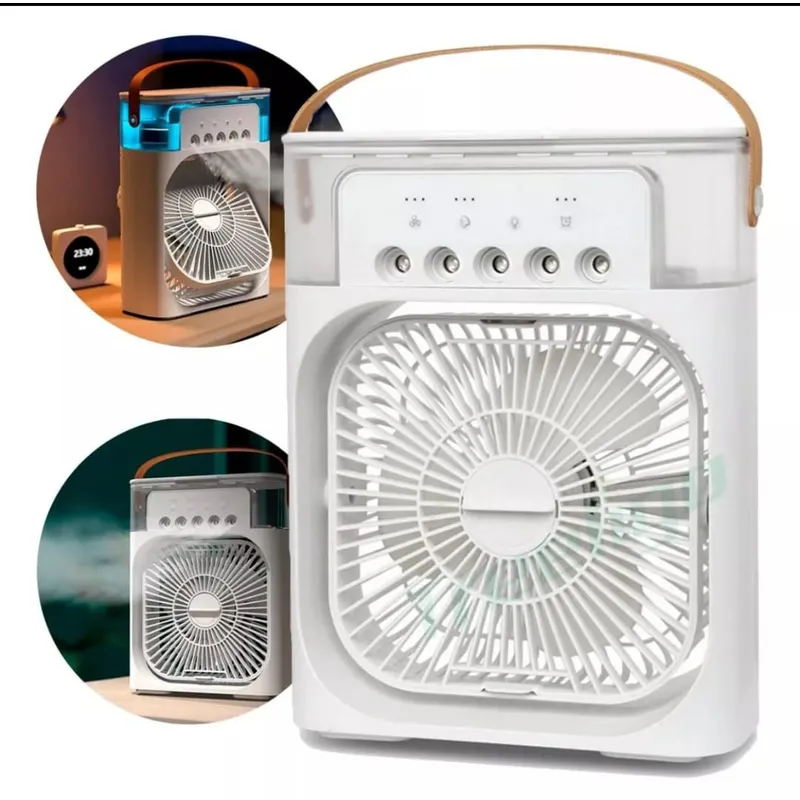 GENERICO - Ventilador Enfriador Humidificador Led Difusor Aroma