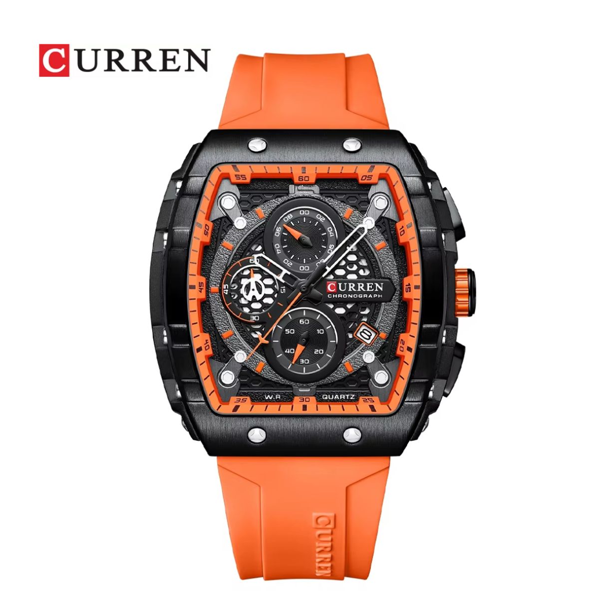 CURREN - Reloj Curren Modelo 8442 Deportivo - Naranja