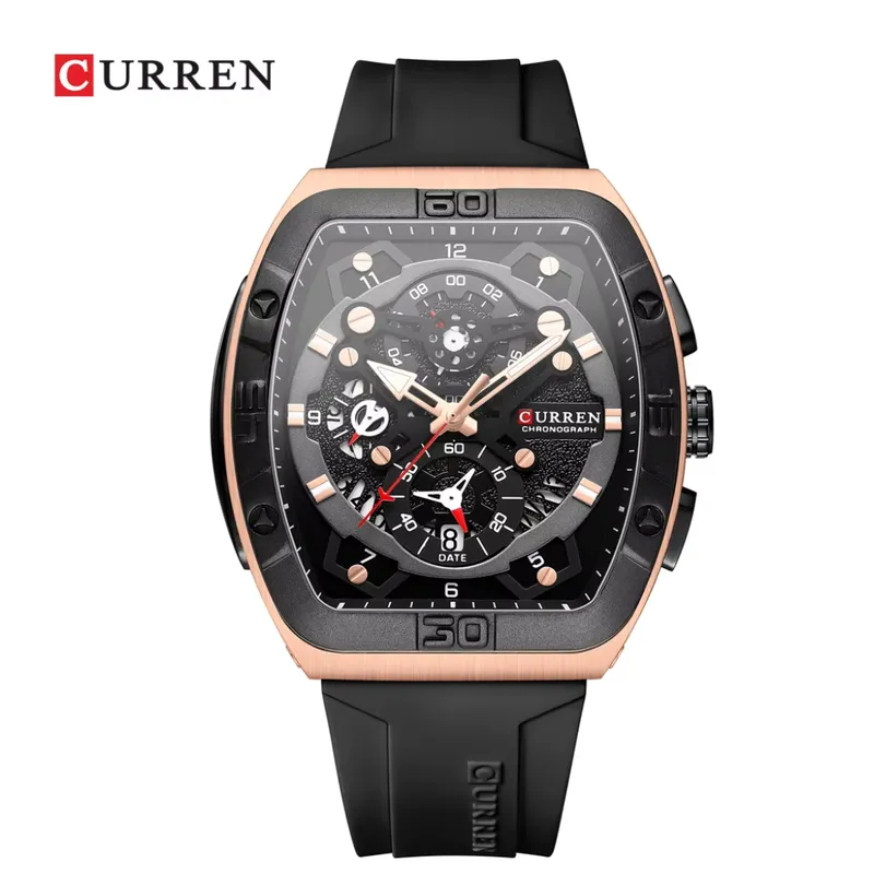 CURREN - Reloj Curren Modelo 8443 Deportivo - Negro