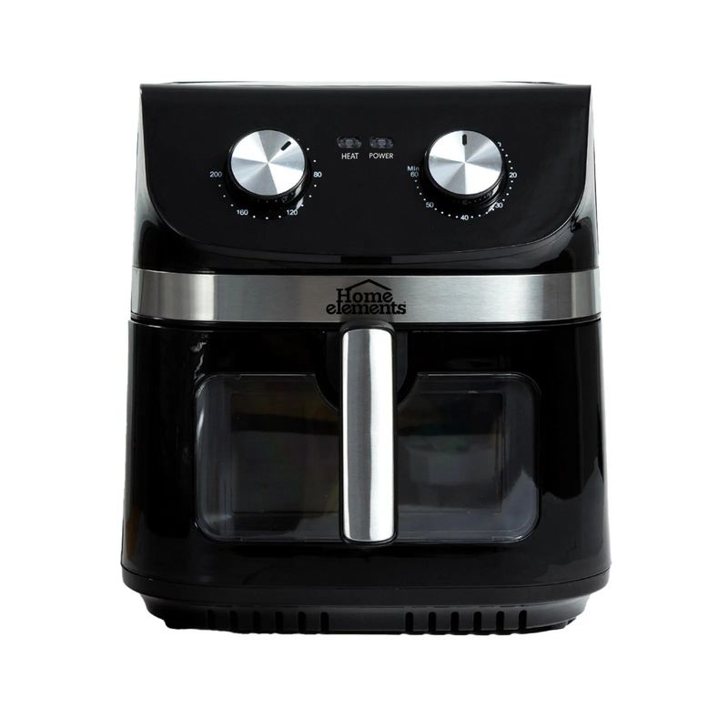 HOME ELEMENTS - Freidora De Aire 8 Litros Air Fryer