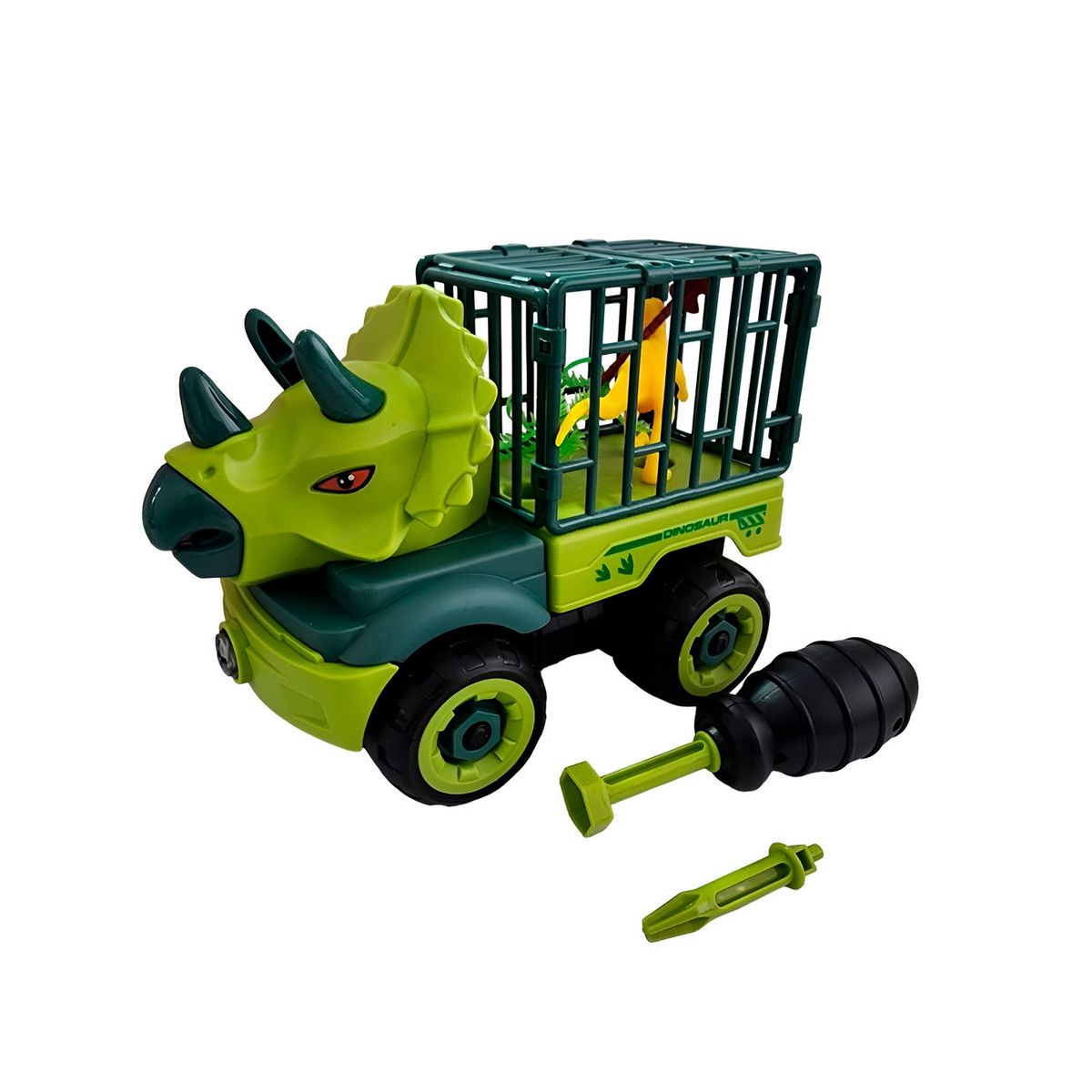 GENERICO - Carro Camion Dinosaurio Armable Juguete Interactivo Niños