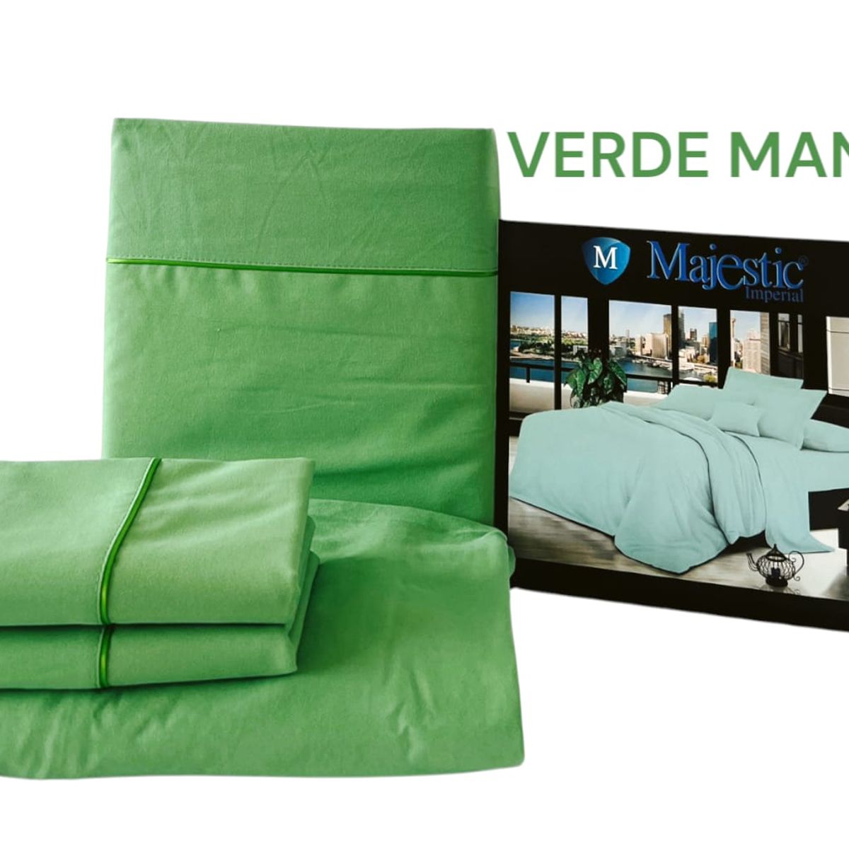 MAJESTIC IMPERIAL - Juego De Sabanas Majestic Cama Queen(160), 200 Hilos, Súper Suave