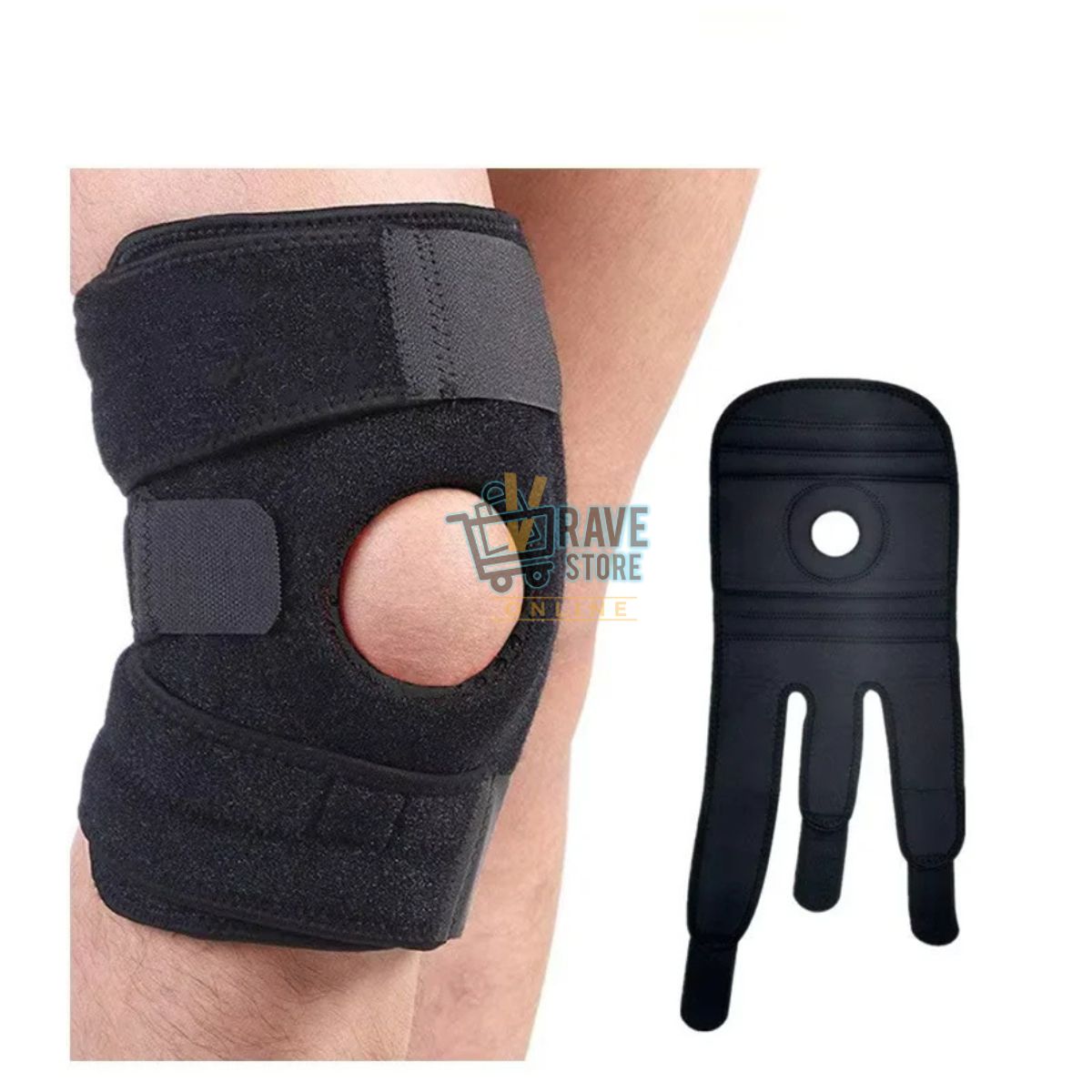 GENERICO - Rodillera Ortopédica Deportiva Ajustable Protección Muscular