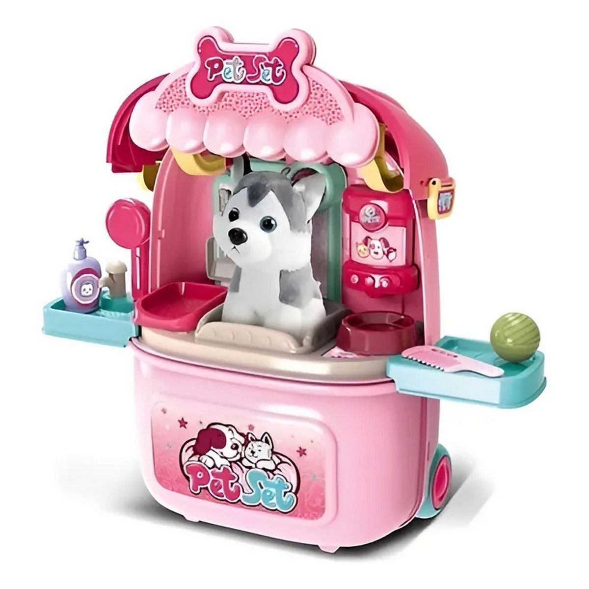 GENERICO - Maleta Bolso Mascota Veterinaria Portatil Juguete Niñas