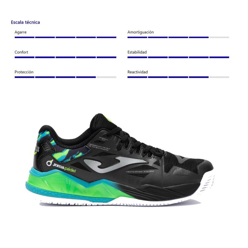JOMA - Zapato de Hombre Padel Joma Spin