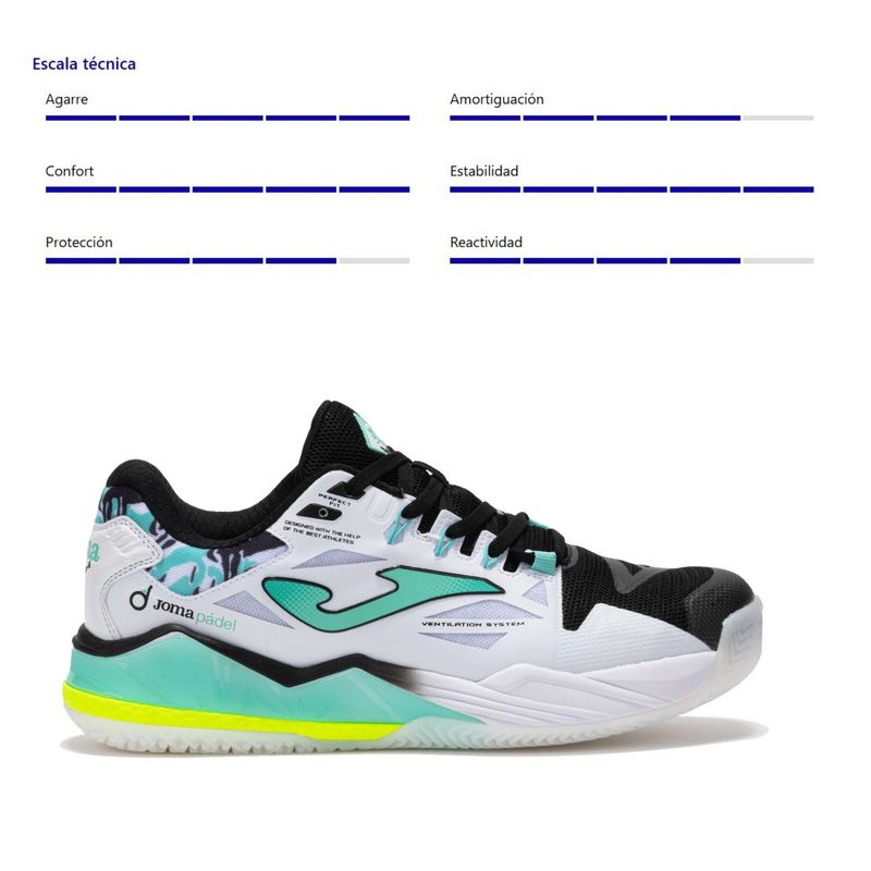 JOMA - Zapato de Hombre Padel Joma Spin