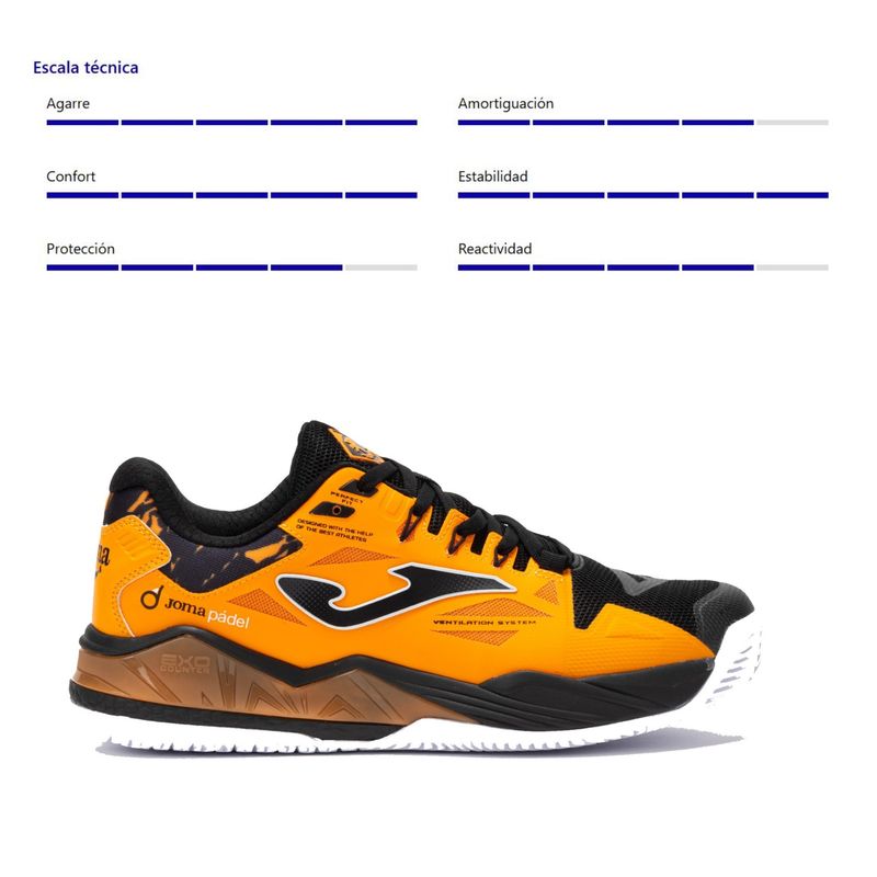 JOMA - Zapato de Hombre Padel Joma Spin