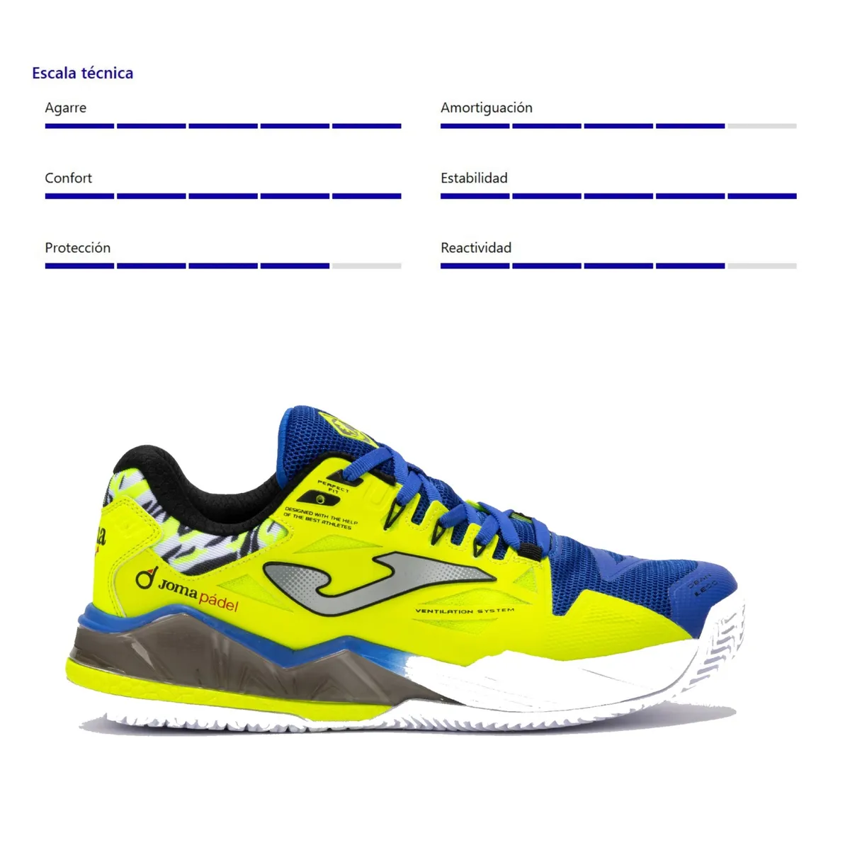 JOMA - Zapato de Hombre Padel Joma Spin