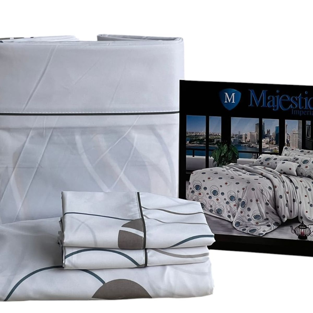 MAJESTIC IMPERIAL - Juego De Sábanas Sencilla, 3 Piezas, Súper Suave, Majestic.