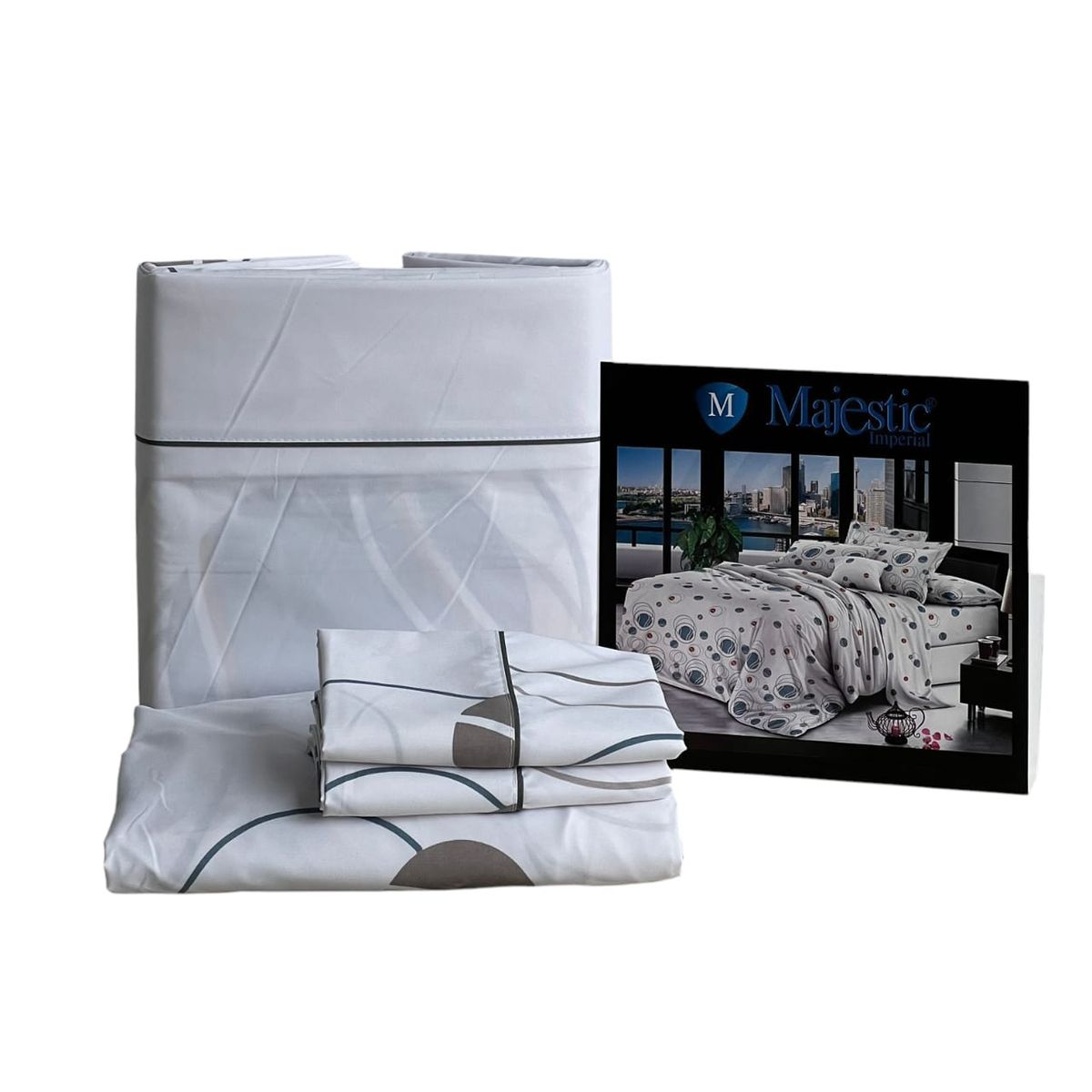 MAJESTIC IMPERIAL - Juego De Sábanas Sencilla, 3 Piezas, Súper Suave, Majestic.
