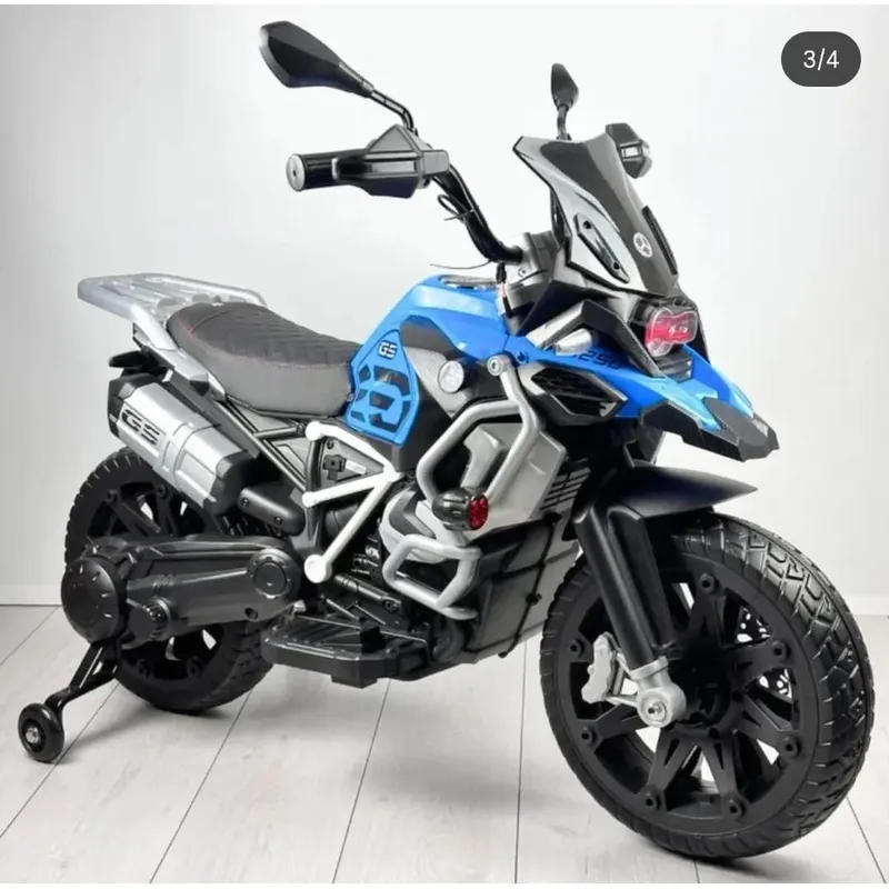 BEBESUNITA - Moto Eléctrica BMW Grande AZUL