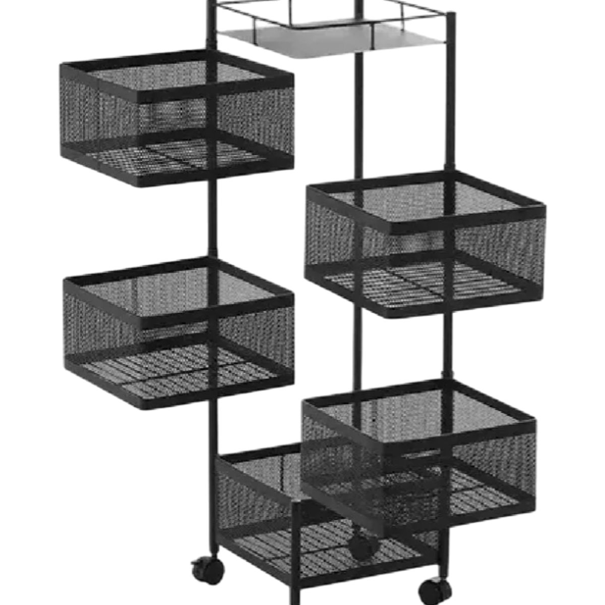 GENERICO - Carrito Organizador Multiusos 6 Niveles