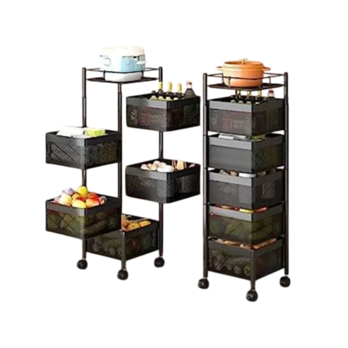 GENERICO - Carrito Organizador Multiusos 6 Niveles