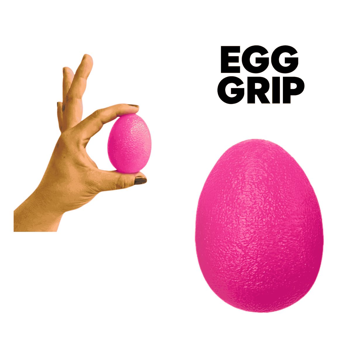 MOVIFIT - Huevo Grip Fortalecedor de Mano en Silicona Tensión Fuerte