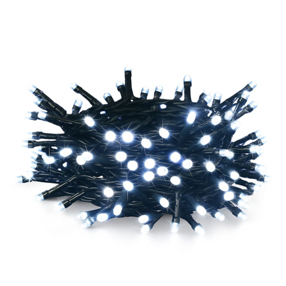 ADQUIERELO YA - Extensión Luz LED Lineal Blanca 200 Luces 14 Metros Cable Verde