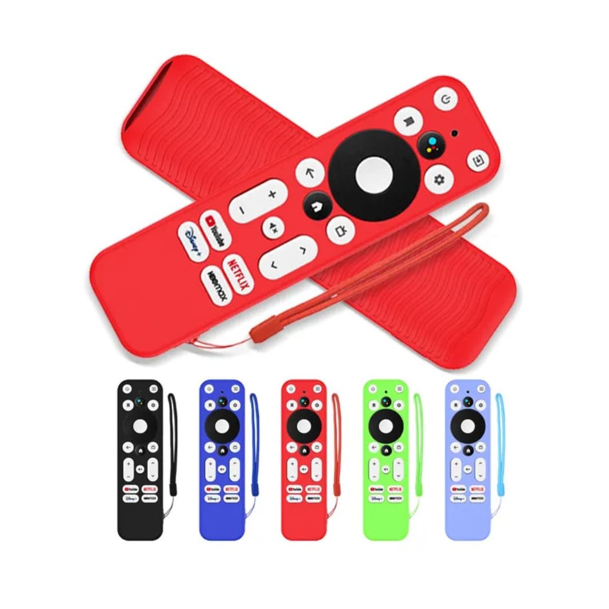 GENERICO - Funda Protectora de Silicona para Control Remoto ONN TV FHD y 4K