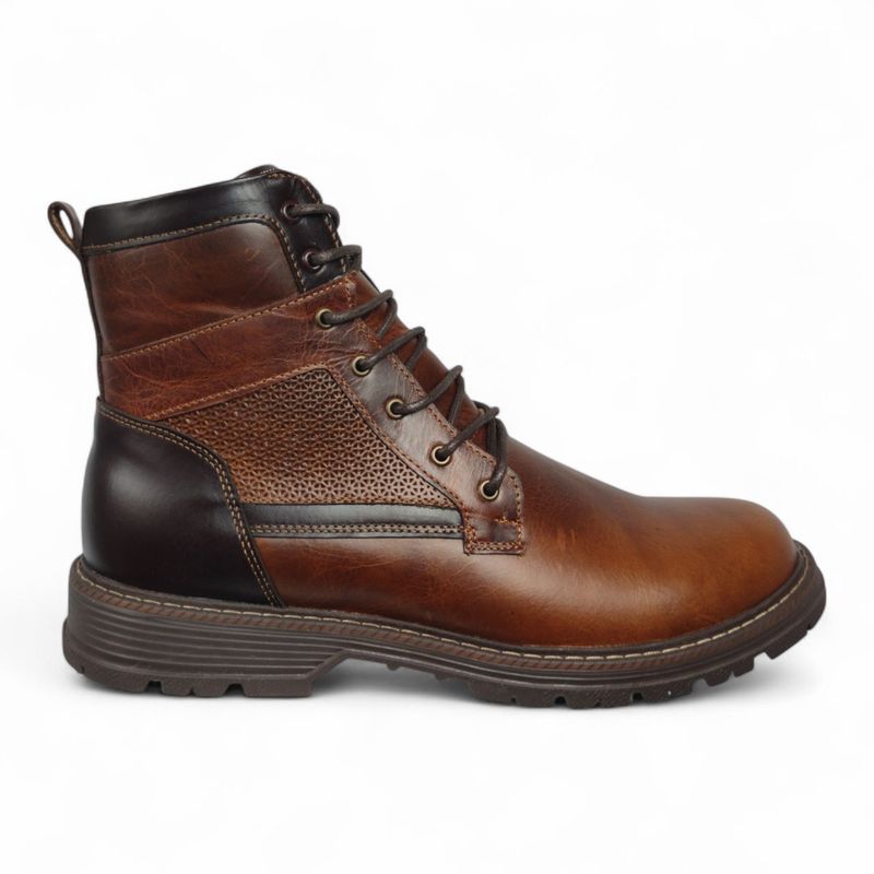CALZADO CON ALTURA MONSERRATE - Botas en CUERO para hombre marca Monserrate Ref Bisonte color miel