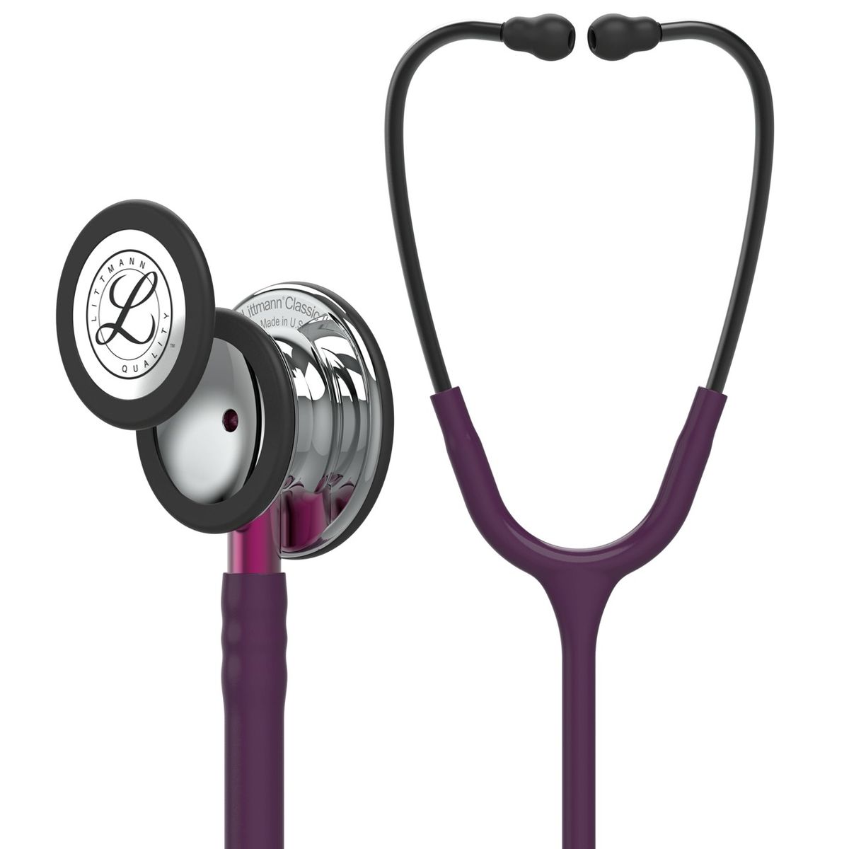 LITTMANN - Fonendoscopio Littmann Classic 3 Plum Mirror 5960 + Tensiometro Gmd + Regalo