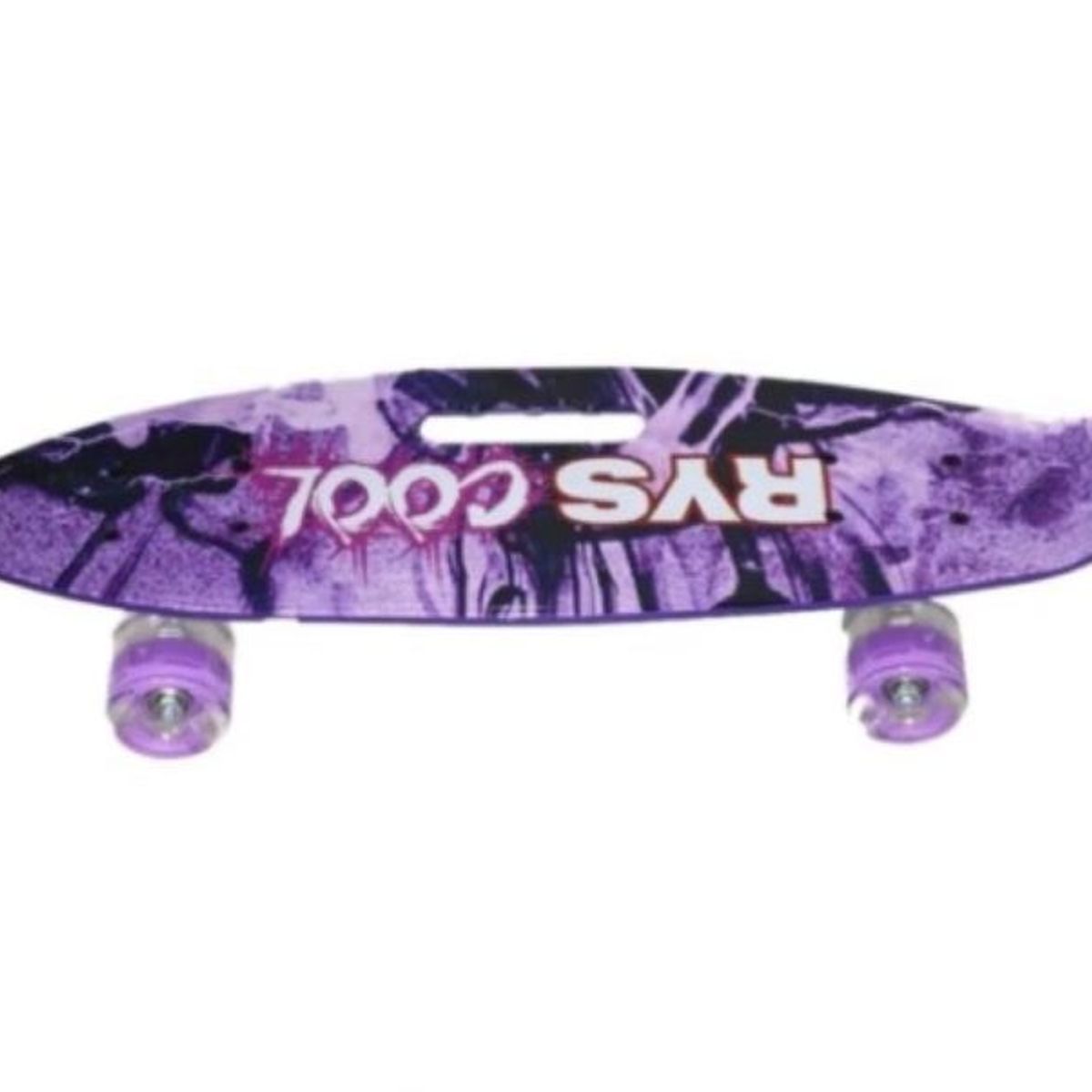 ZHOPI CO - Patineta Ligera Estampada Tabla Skate Tipo Penny Recreativa