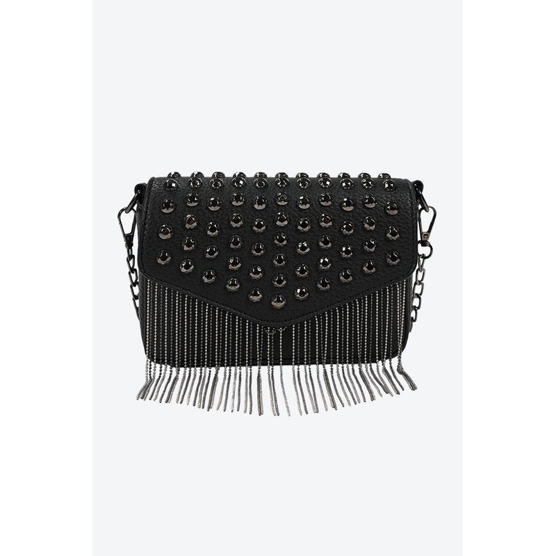 YOI - Bolso con taches y correas ajustables
