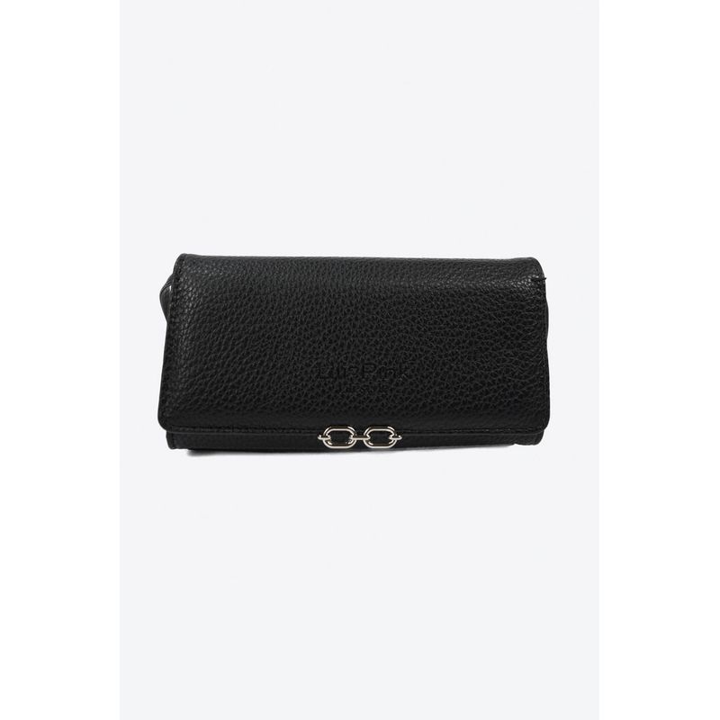 YOI - Billetera para dama con asa y diseño rectangular