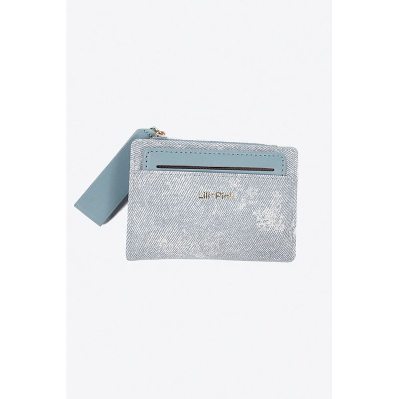 YOI - Billetera con asa y diseño rectangular para dama