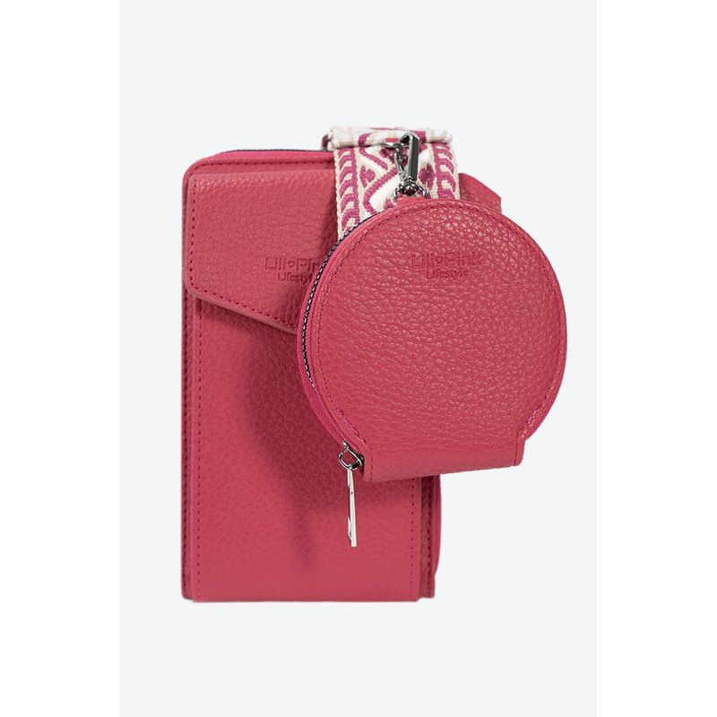 YOI - Bolso para celular con monedero y compartimientos internos