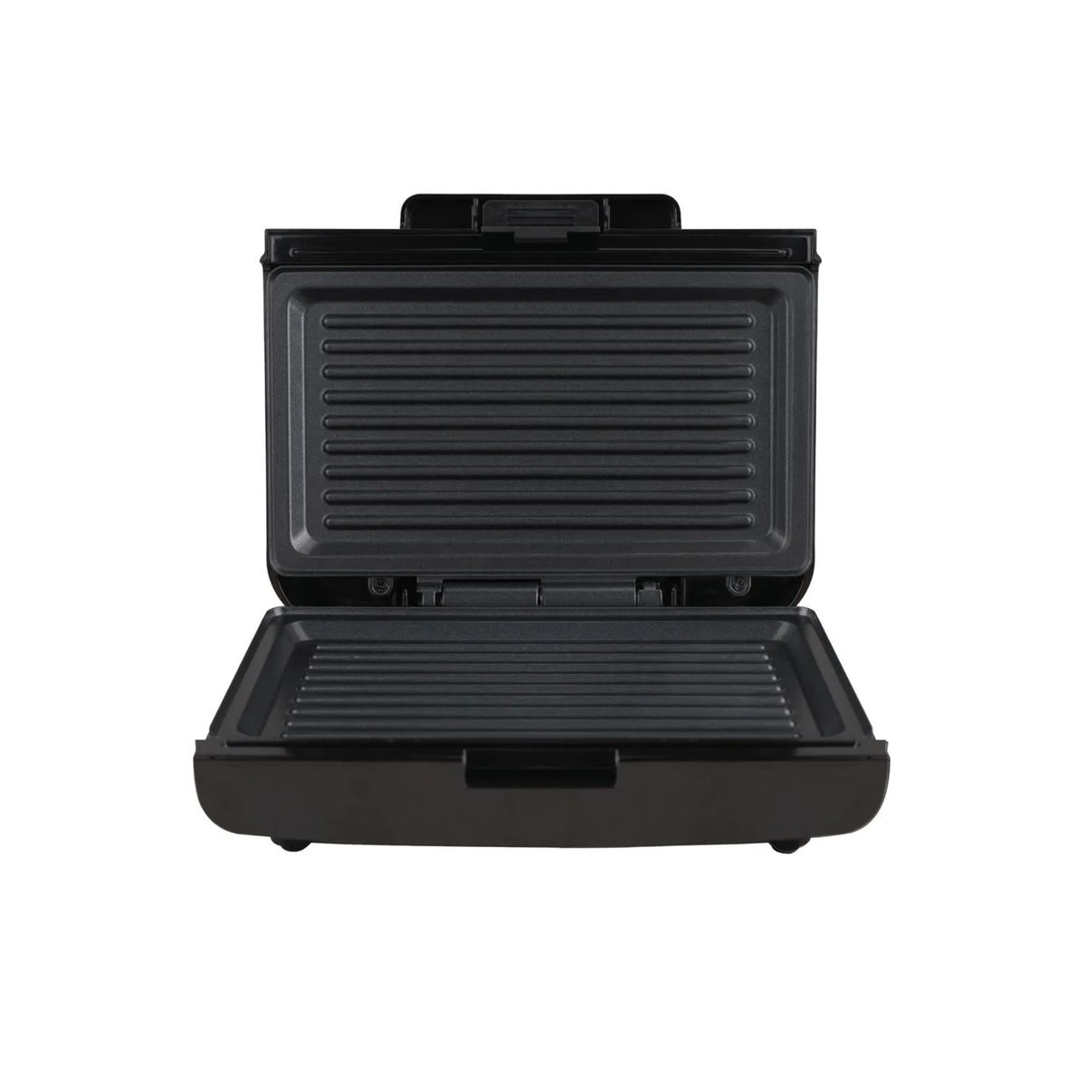 HOME ELEMENTS - Sanduchera Electrica Grill Negra