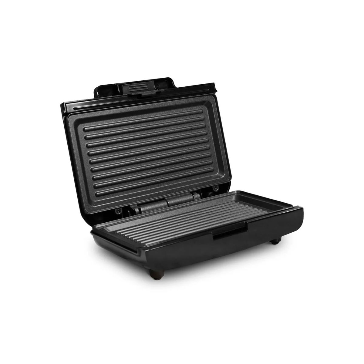 HOME ELEMENTS - Sanduchera Electrica Grill Negra