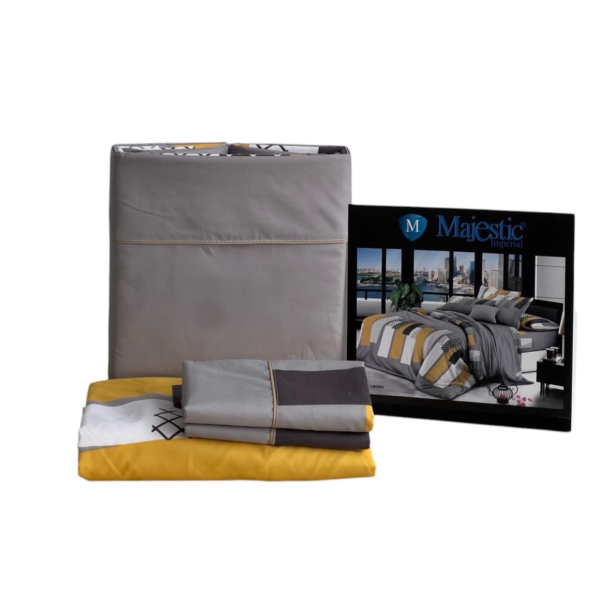 MAJESTIC IMPERIAL - Juego De Sabanas Majestic Cama King(2X2), 200 Hilos, Súper Suave