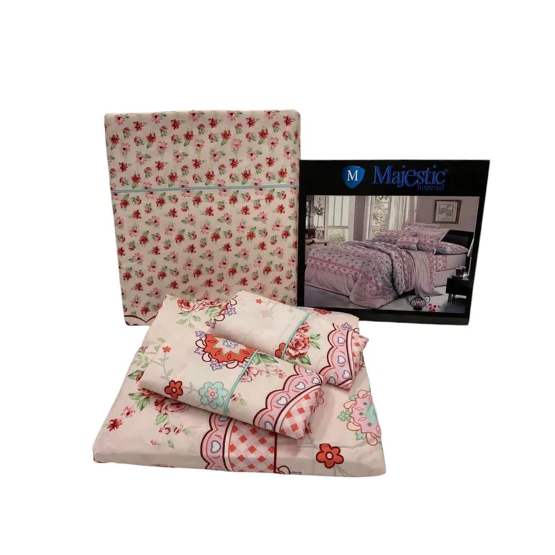 MAJESTIC IMPERIAL - Juego De Sabanas Majestic Cama King(2X2), 200 Hilos, Súper Suave