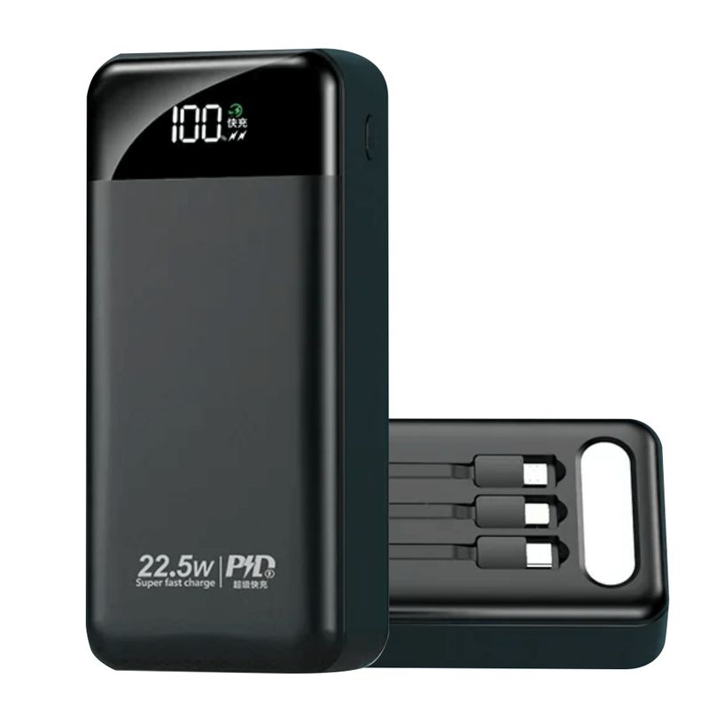GENERICO - Power Bank Batería Portátil 225w Pd Carga Rápida 20000mah