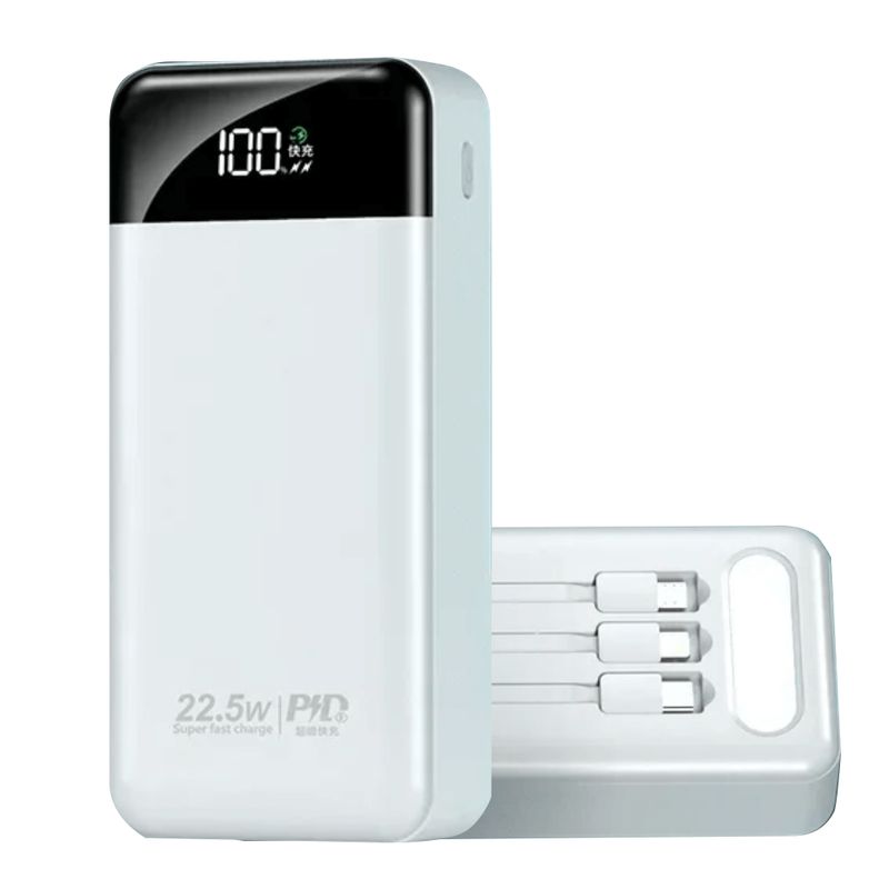 GENERICO - Power Bank Batería Portátil 225w Pd Carga Rápida 20000mah