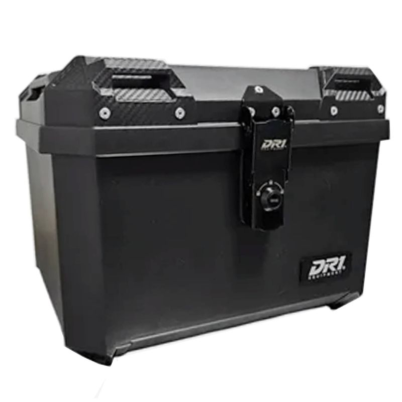DR1 - Maletero Baul Moto DR1 45Lt Base Espaldar y Obsequio