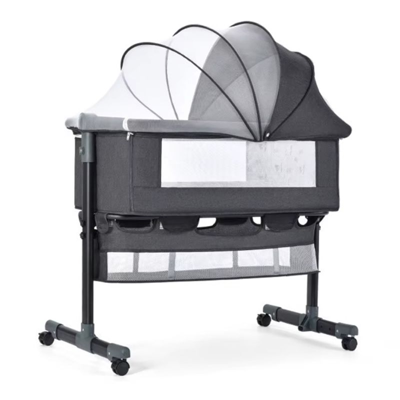 FRAGOLA KIDS - Cuna Colecho Bebe Mosquitero Mecedora Organizador Colchoneta