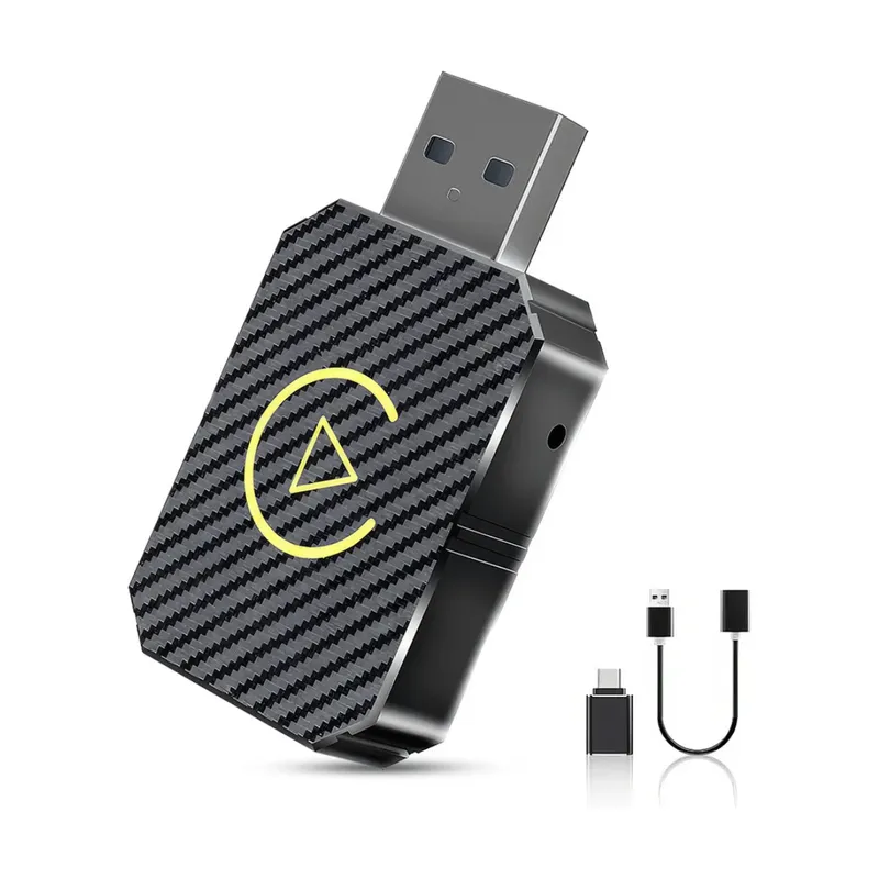 GENERICO - Adaptador CarPlay Inalámbrico  2 en 1